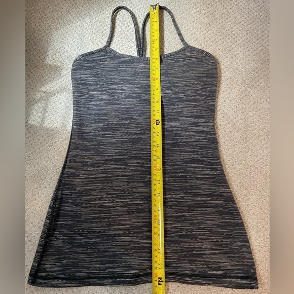 Lululemon Gray Racerback Tank Top Size 4 - Picture 6 of 6
